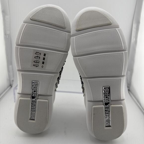 MICHAEL Michael Kors Ace Studded Neoprene Trainer Sneaker Size 5 NWB - Picture 6 of 12